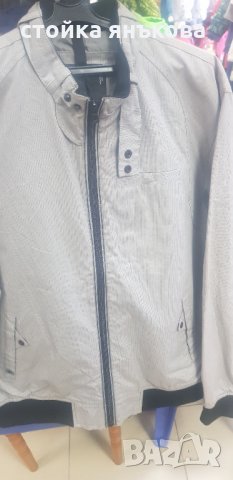 Пpoдавам стилно мъжко пролетно  яке сиво, снимка 5 - Якета - 32082505