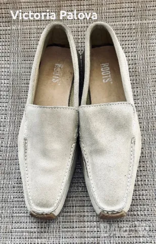 Скъпи обувки лоуфъри ROOTS Канада естествена кожа, снимка 2 - Дамски ежедневни обувки - 49814963