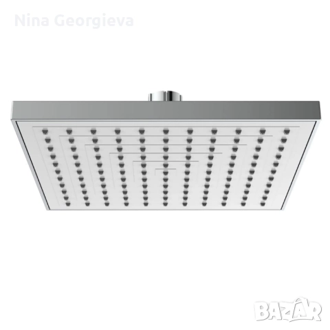 Хромиран горен душ комплект, смесител тип дъждовен душ Schütte, снимка 3 - Други стоки за дома - 48951518