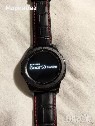 Смарт часовник Samsung S3 Frontier, снимка 4 - Смарт часовници - 53999734