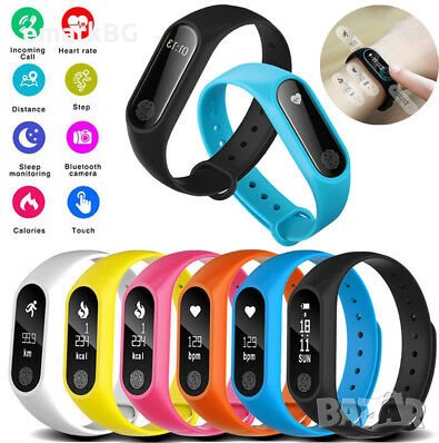 Смарт гривна с крачкомер и пулсомер FITNESS TRACKER M2, снимка 1