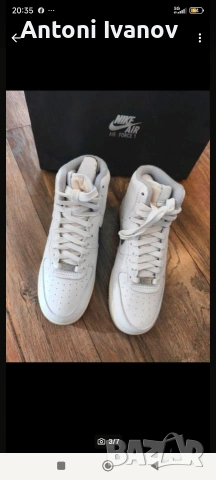 Nike AF1 Sculpt Summit White – 38,5, снимка 2 - Маратонки - 54362265
