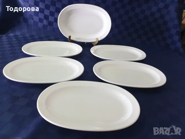 Комплект порцеланови плата,чинии Apulum fine porcelain, снимка 3 - Сервизи - 48639786