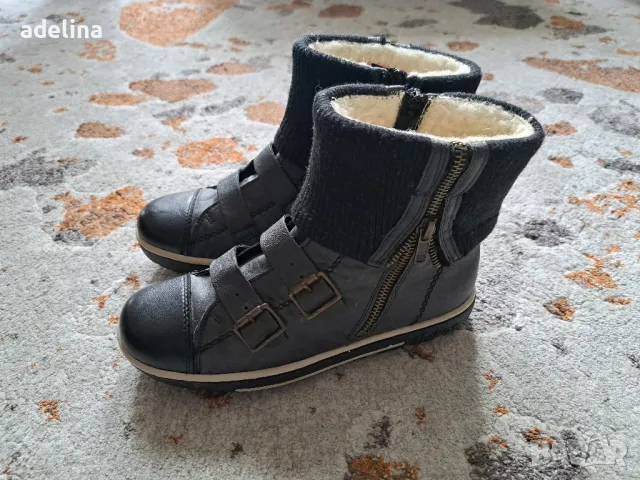 Riker детски кожени боти, 36 номер, снимка 8 - Детски боти и ботуши - 48699446