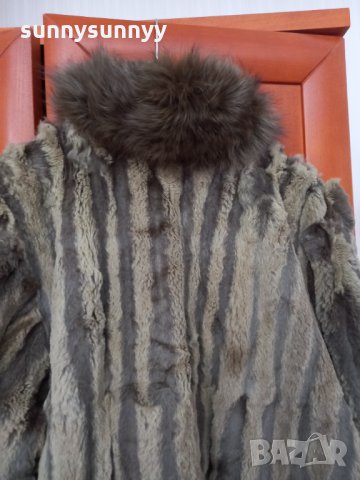 Дълго палто лисица и чинчила Нова цена 700лв, снимка 5 - Палта, манта - 34976851