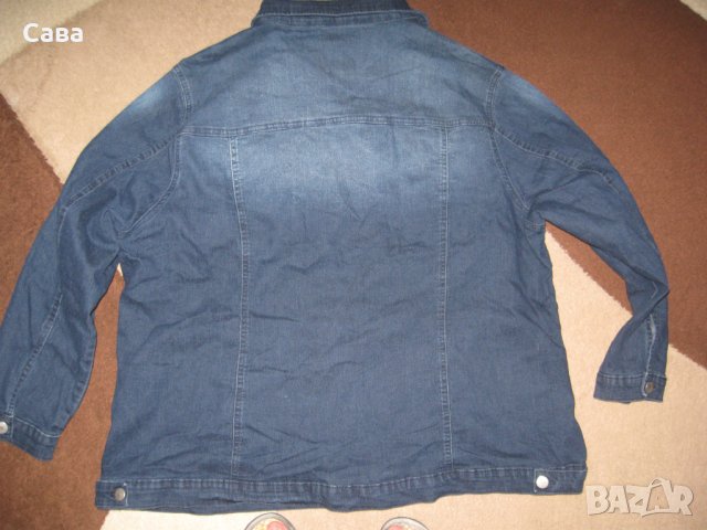 Дънково яке JANINA  дамско,6-7ХЛ, снимка 3 - Якета - 38015493