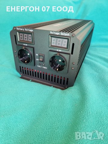  Инвертор Висок клас 2000w/4000w 12v - 220v ПЪЛНА СИНУСОИДА Солар батер, снимка 3 - Къмпинг осветление - 34258750