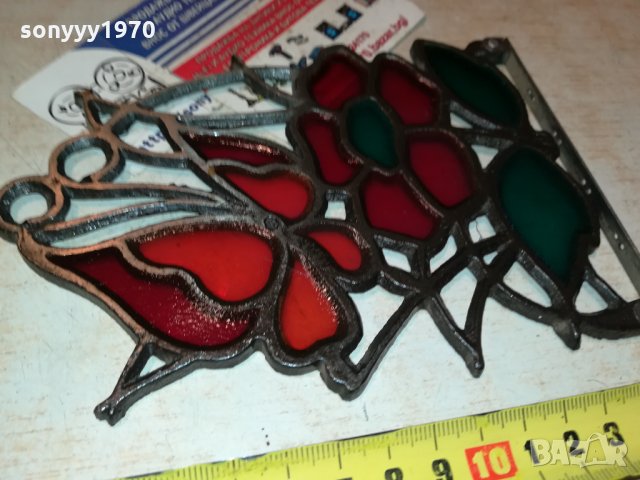 витраж 1201221945, снимка 7 - Антикварни и старинни предмети - 35417112