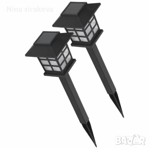 Соларна градинска лампа с ярка светлина SB-34