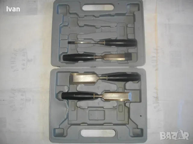 4бр. НОВИ НЕМСКИ РЪЧНИ ДЪРВОДЕЛСКИ ДЛЕТА СТРУГАРСКИ ЗА СТРУЖУВАНЕ 38мм 32мм 24мм 6мм SCREWFIX DIREC, снимка 4 - Други инструменти - 48413191