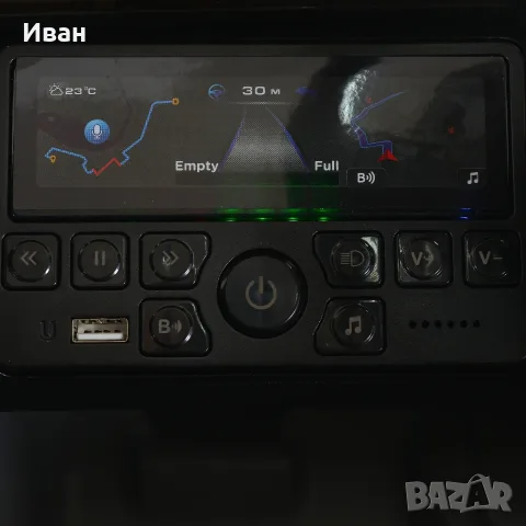 ТОП ЦЕНА!НОВО!Акумулаторен джип Mercedes-Benz G580 BLACK с 12V батерия,EVA гуми,кожена седалка,USB, снимка 9 - Детски велосипеди, триколки и коли - 56111226