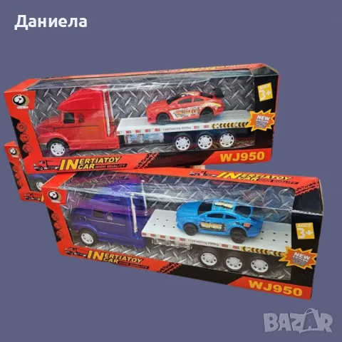 Автовоз с едно превозно средство , снимка 2 - Коли, камиони, мотори, писти - 49443051