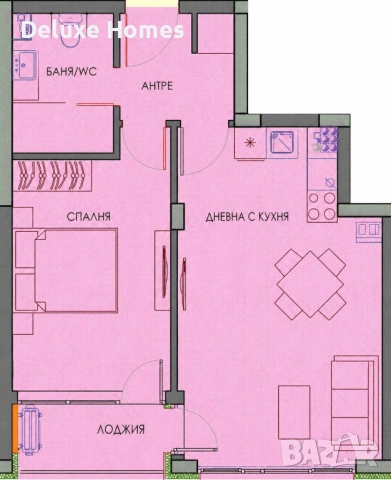 Двустаен апартамент ПРЕД АКТ 16 - кв. Тракия, снимка 6 - Апартаменти - 54364334
