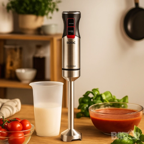 Пасатор Solac Pro1000W, с турбо функция, снимка 3 - Друга електроника - 51897002