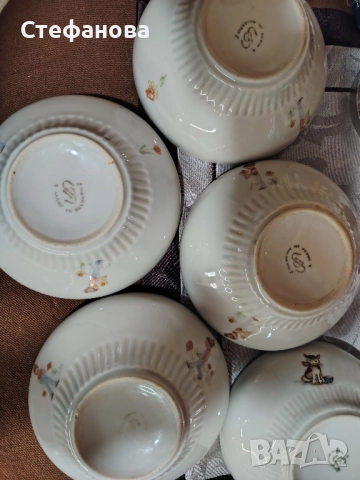 детски порцеланови купички, снимка 3 - Чинии - 51993384