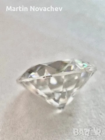 Мойсанит (диамант) 5 карата сертификат, снимка 8 - Други - 45293652