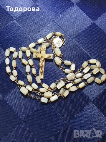 Седефена молитвена броница, снимка 3 - Антикварни и старинни предмети - 44239596