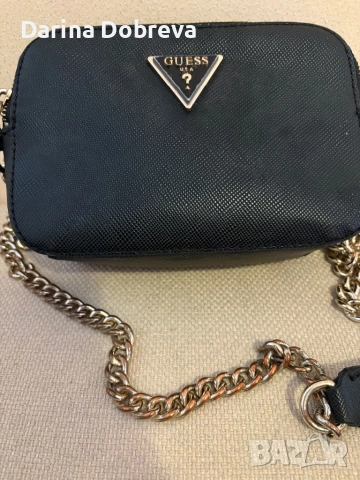 Дамска чанта Guess Noelle, снимка 5 - Чанти - 52319555