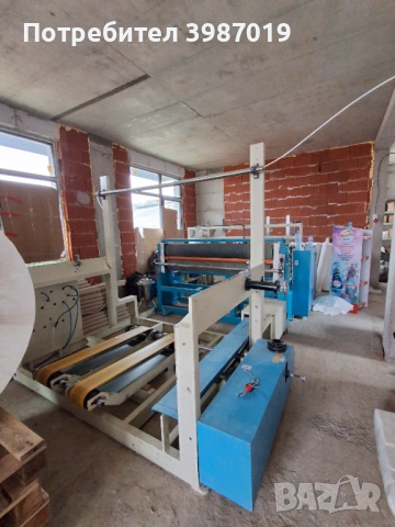 Машина за тоалетна хартия и  кухненска ролка , снимка 2 - Други машини и части - 53058595