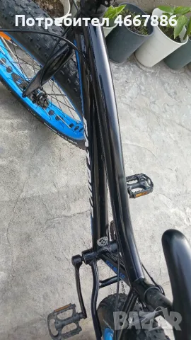 Fat bike колело  с 6 скорости ,24 цола и алуминиева олекотена рамка ., снимка 2 - Велосипеди - 55799251