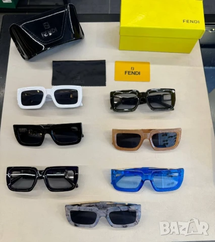 очила с черен обикновен калъф и ув защита fendi chanel , снимка 17 - Слънчеви и диоптрични очила - 51301509