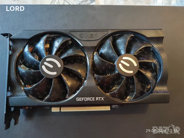 Видеокарта RTX 3060Ti 8GB EVGA XC Gaming