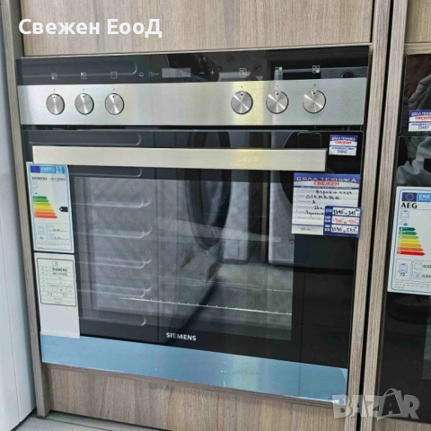 фурна за вграждане с плот SIEMENS