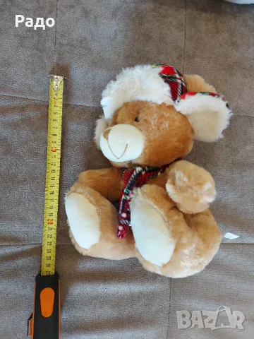 Плюшен мечок 🧸 25 см Amek НАМАЛЕНИЕ! Плюшено мече Амек мечо играчка мечка подарък заешки пух бежово, снимка 5 - Плюшени играчки - 48539791