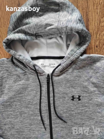 Under Armour Fleece Full Zip Hoody - мъжко горнище р-р XL, снимка 3 - Спортни дрехи, екипи - 53202607