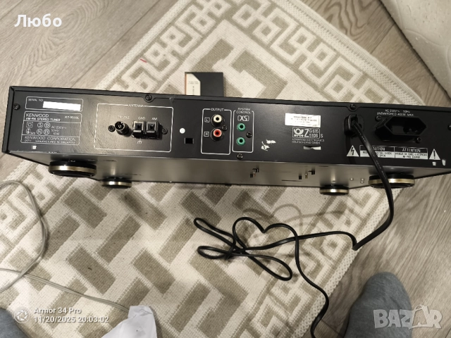 Тунер  Kenwood kt1030L, снимка 5 - Радиокасетофони, транзистори - 52484402
