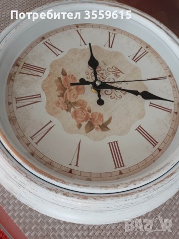 ретро стенен часовник от Франция , Винтидж , 30 см , снимка 3 - Други стоки за дома - 39218037
