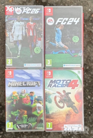  Конзола Nintendo Switch OLED + игри + Pro Controller + кейс   , снимка 4 - Nintendo конзоли - 54064253