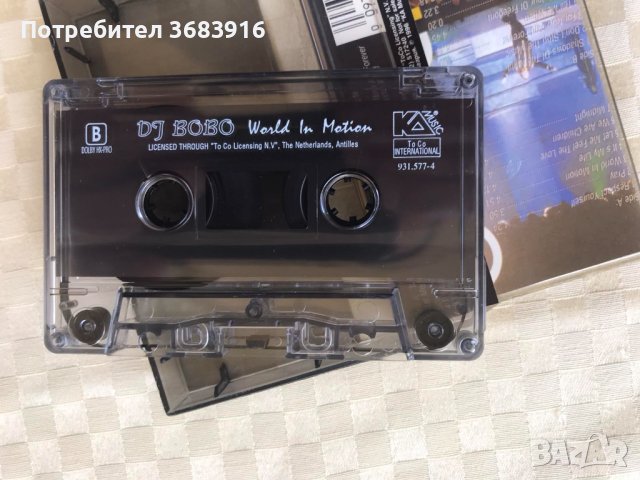 АУДИОКАСЕТА КАСЕТКА ОРИГИНАЛ-DJ BOBO, снимка 2 - Аудио касети - 42062093
