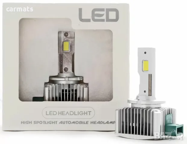 Лед крушки - Led система D3S за фабричен ксенон - 50W - Canbus 6000K