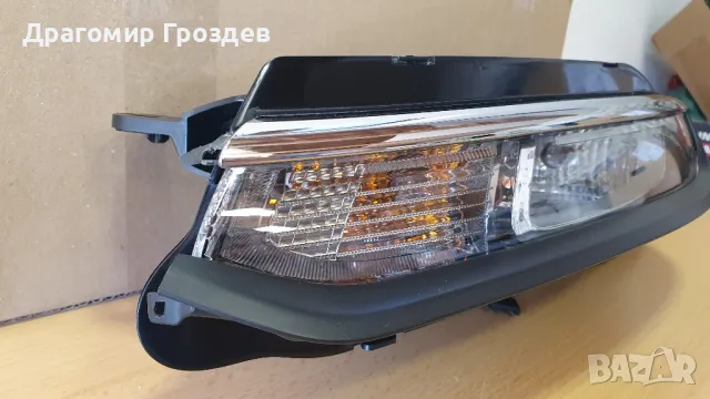 Оригинална, лява халогенна DRL (дневна светлина) с мигач за Citroën C3 III / Ситроен Ц3 III, снимка 6 - Части - 50144061