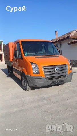 Камион Бордови/Брезент/КЛИМАТИК VW CRAFTER , снимка 3 - Камиони - 55903748
