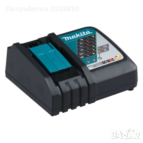 Комплект батерия и зарядно Makita BL1850B + DC18RC LXT 18.0V 5.0Ah НОВ, снимка 2 - Други инструменти - 53063063