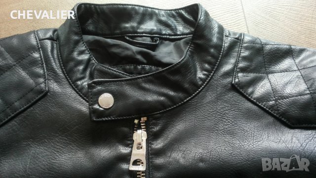 GUESS FAUX Leather Men's Jacket размер XL мъжко яке изкуствена кожа 28-57, снимка 5 - Якета - 42748732