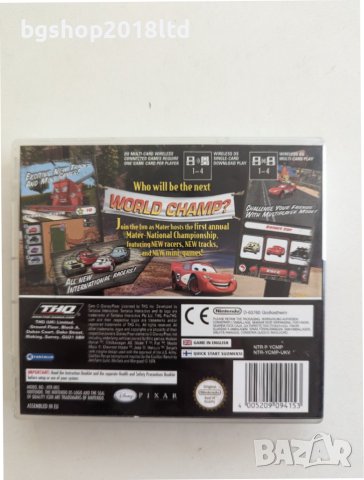 Cars Mater-National за Nintendo DS/3DS, снимка 2 - Игри за Nintendo - 42569211