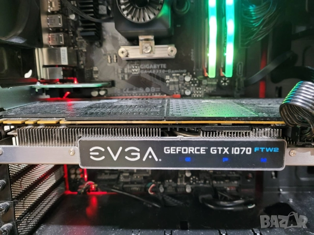 Геймърски компютър Ryzen 7 2700, GTX 1070 8GB, 16GB, Водно, снимка 5 - Геймърски - 52887875