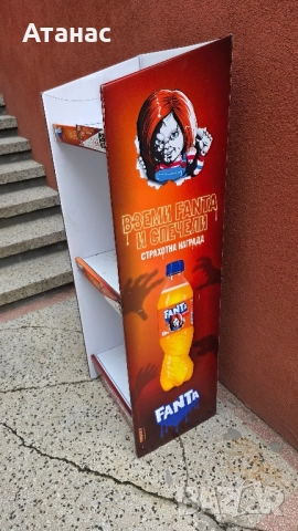 стелаж от картон 2 бр , снимка 3 - Стелажи и щандове - 52016899