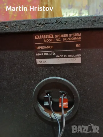 Комплект от 2 тонколони аiwa 999 mk2, снимка 4 - Тонколони - 55866392