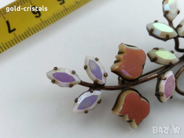 Антикварна брошка, снимка 8 - Антикварни и старинни предмети - 29581292