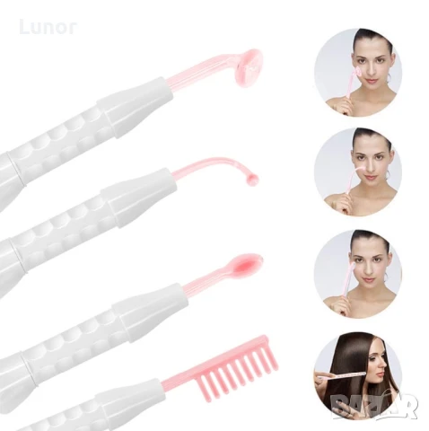 Дарсонвал за лице, снимка 2 - Козметични уреди - 51328110