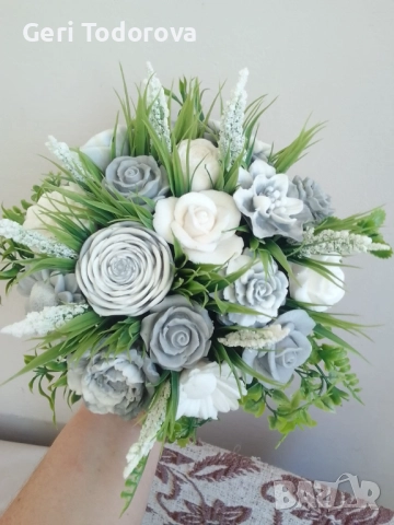 Сапунени букети – ароматен подарък за всеки повод (алтернатива: Букети от сапунени рози | Ръчна изра