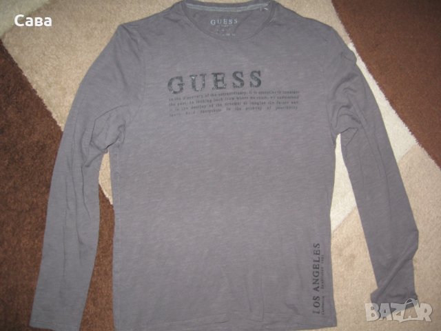 Блуза GUESS   мъжка,С, снимка 2 - Блузи - 31281632