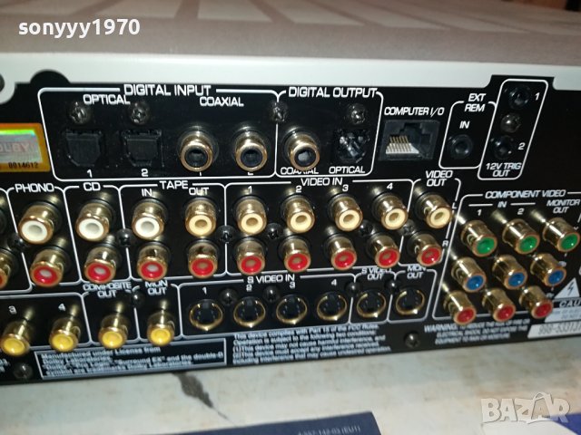 Rotel RSX-03 Surround Sound Receiver-ВНОС SWISS 1309231047L2EK, снимка 5 - Ресийвъри, усилватели, смесителни пултове - 42174622