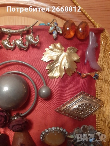 брошки, снимка 8 - Антикварни и старинни предмети - 51654386