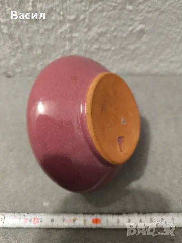 Малка ваза керамика от фонда на СБХ, снимка 7 - Вази - 48858586