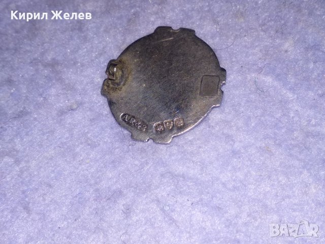 СТАРИННА ВИКТОРИАНСКА СРЕБЪРНА БРОШКА ЗНАЧКА СТЕРЛИНГОВО СРЕБРО 925 АНГЛИЯ с МНОГО МАРКИРОВКИ 36477, снимка 12 - Антикварни и старинни предмети - 39643656